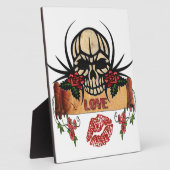 RABロカビリースカルバララブリップスティック フォトプラーク (側面)