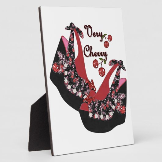 RABロカビリーバイさくらんぼ靴 フォトプラーク (側面)