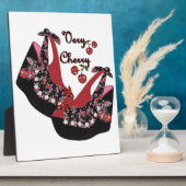 RABロカビリーバイさくらんぼ靴 フォトプラーク (側面)