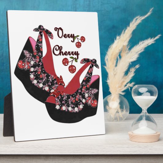 RABロカビリーバイさくらんぼ靴 フォトプラーク (側面)