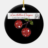 RABロカビリーバララブ&リップスティック セラミックオーナメント (裏面)