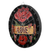 RABロカビリーバレンタインバララブ&リップスティック ダーツボード (正面右)