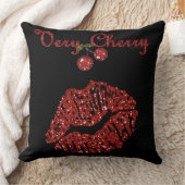 RABロカビリーブリーさくらんぼキス クッション (ブランケット)