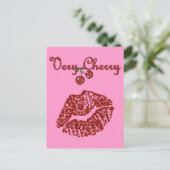 RABロカビリーブリーさくらんぼキス ポストカード (スタンド正面)