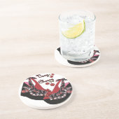 RABロカビリーブリーさくらんぼシューズ コースター (側面)