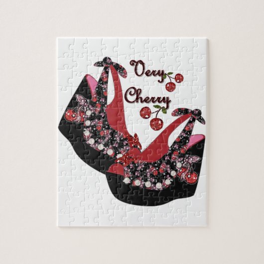 RABロカビリーブリーさくらんぼシューズ ジグソーパズル (縦)