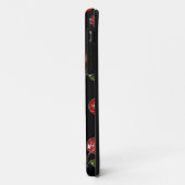 RABロカビリーヴェリさくらんぼさくらんぼオンブラック Case-Mate iPhoneケース (裏面/左)