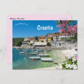 Rabac Croatia ポストカード (正面/裏面)