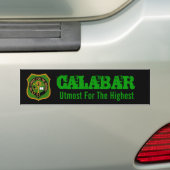 Rabalac Calabar バンパーステッカー (車上)