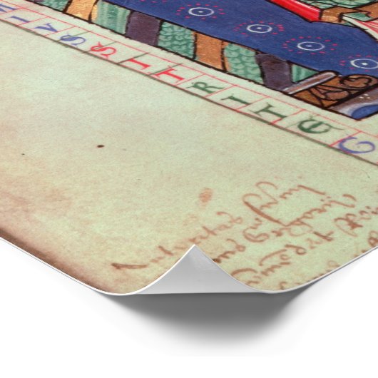 Rabanus Maurusが著書を提供 ポスター (角)