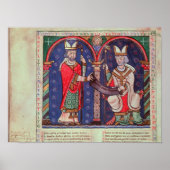 Rabanus Maurusが著書を提供 ポスター (正面)