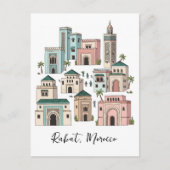 Rabat Morocco Travel Postcard ポストカード (正面)