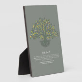 RABBIありがとうギフト， Ezekiel 34 フォトプラーク (側面)