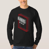 Rabbi Job Title Appreciation Retro Tシャツ (正面)