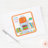 Rabbi Ziddni Ilma – スクエアステッカー スクエアシール (封筒)