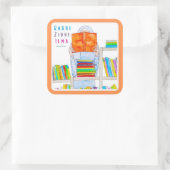 Rabbi Ziddni Ilma – スクエアステッカー スクエアシール (バッグ)