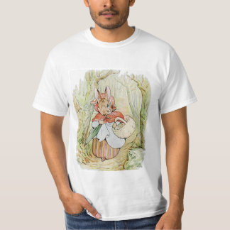 Rabbit夫人は.....買物をすることを行きました Tシャツ