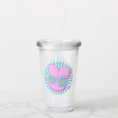 Rabbit アクリルタンブラー (裏面)