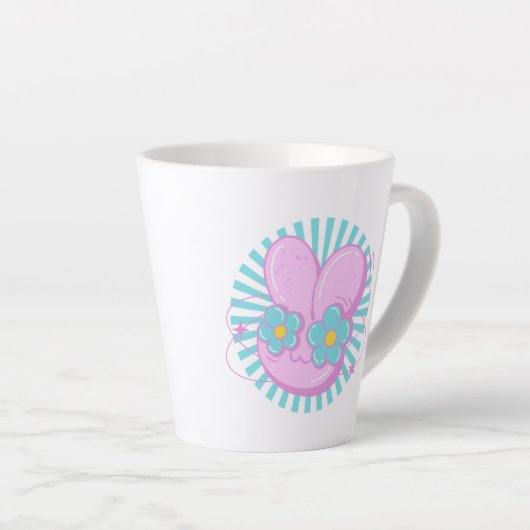 Rabbit カフェラテマグ (右アングル)