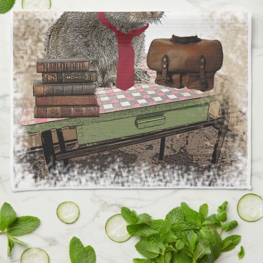 rabbit キッチンタオル (折り畳み)