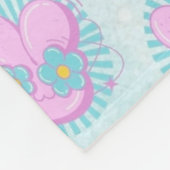 Rabbit フリースブランケット (角)