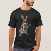 Rabbit 遊's Electric Guitar - Animal Rabbit Lov Tシャツ (正面)