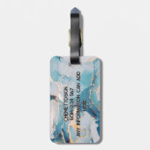 Rabbit 02 Kids ラゲッジタグ (裏面縦)