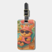 Rabbit 03 Kids ラゲッジタグ (正面縦)