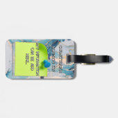 Rabbit 04 Kids ラゲッジタグ (裏面横)