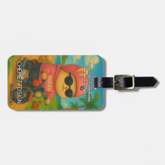 Rabbit 05 Kids ラゲッジタグ (正面横)