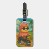 Rabbit 05 Kids ラゲッジタグ (正面縦)