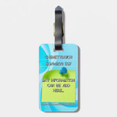 Rabbit 05 Kids ラゲッジタグ (裏面縦)