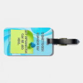 Rabbit 05 Kids ラゲッジタグ (裏面横)