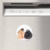 rabbit and guinea pig マグネット (インサイチュ (食洗機))