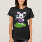 Rabbit Angler Fish Fishing Tシャツ (正面)