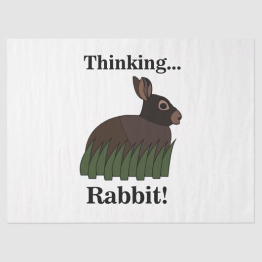 Rabbit Animal Bunny 薄葉紙 (正面)