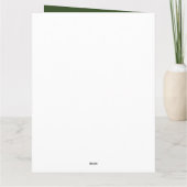 Rabbit Animal Cute Bunny カード (裏面)