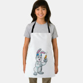 Rabbit as Doctor at Vaccination with Syringe エプロン (インサイチュ)