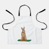 Rabbit as Snowboarder with Snowboard エプロン (正面)