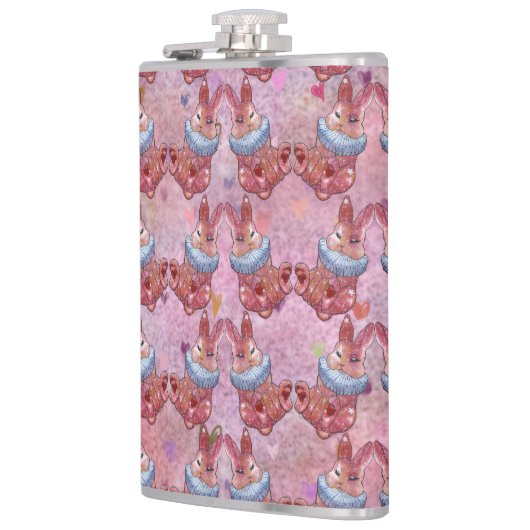 Rabbit Bunny named Ladybug Candy Jar フラスク (左)