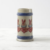 Rabbit Bunny named Ladybug Mug ビールジョッキ (中央)