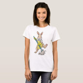 Rabbit Cleaner Mop Cleaning Tシャツ (正面フル)