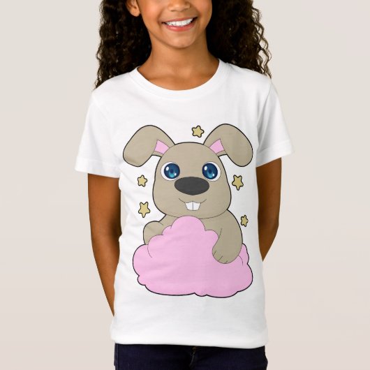 Rabbit Clouds Tシャツ (正面)