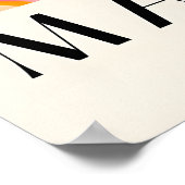 Rabbit Coffee Print Funny Kitchen Art, Matisse ポスター (角)