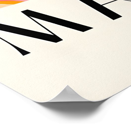 Rabbit Coffee Print Funny Kitchen Art, Matisse ポスター (角)