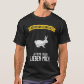 Rabbit   Crazy & Rabbit Love Me Tシャツ (正面)