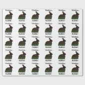 Rabbit Cute Bunny ラッピングペーパー (フラット)