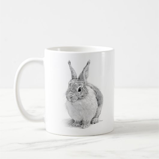 Rabbit Day コーヒーマグカップ (左)