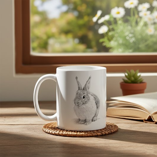 Rabbit Day コーヒーマグカップ