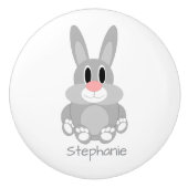 Rabbit Design Personalised セラミックノブ (正面)